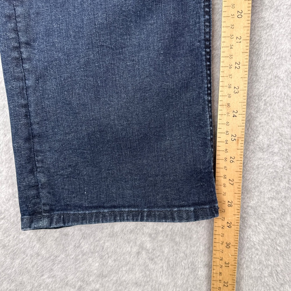 Silver Jeans Mens 32x28 Blue Zac Relaxed Fit Straight Leg Cowboy Western Work - Picture 5 of 11